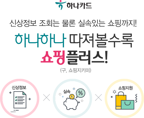 �ϳ�ī��, �Ż����� ��ȸ�� ���� �Ǽ��ִ� ���α���! �ϳ��ϳ� ���������� �����÷���(��, ������Ű��)!